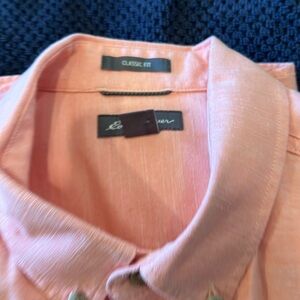 Eddie Bauer button-down collar shirt size tall long